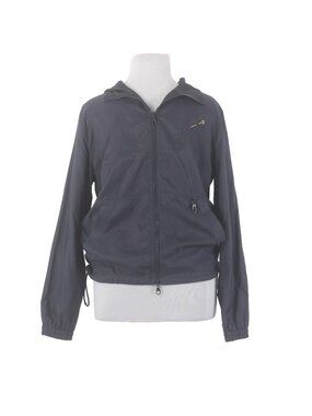Louis Vuitton Jacket TC 1256420 Sz 48 Navy Blue Reversible Logo 100% Polyamide